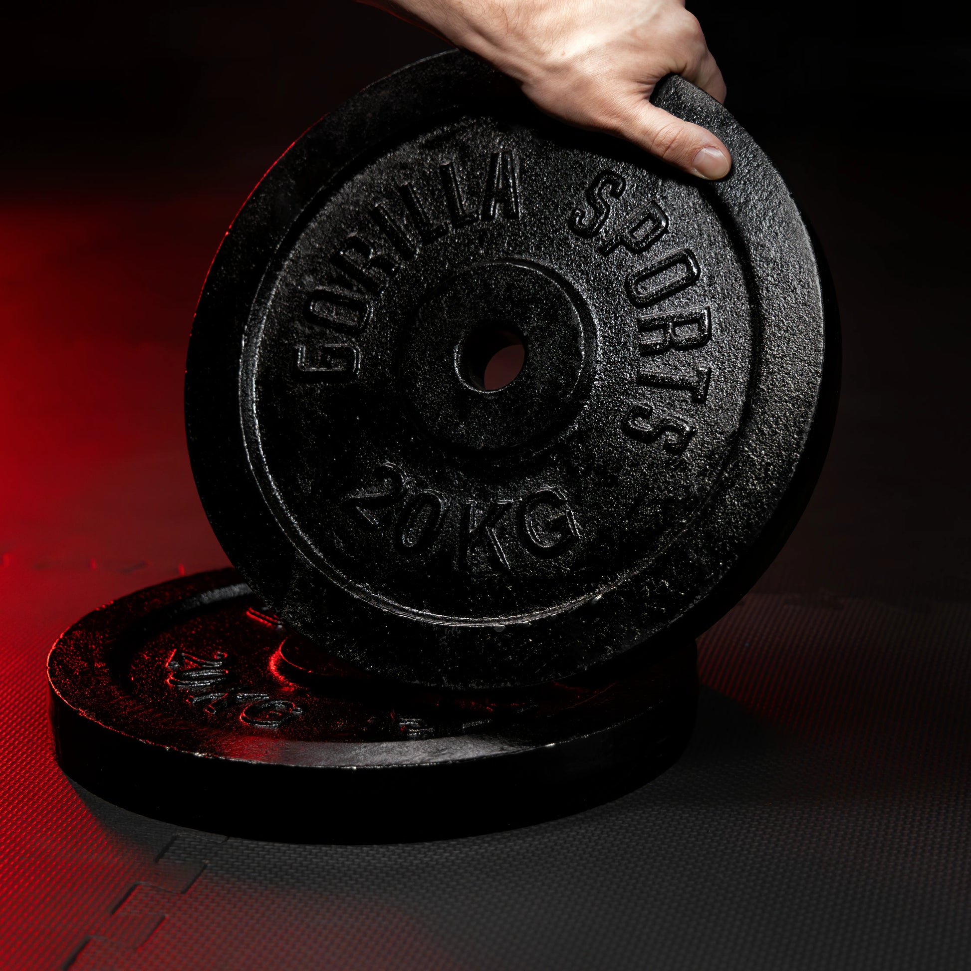 Hantelscheibe Guss 30/31 mm 1,25-30 KG - Gorilla Sports DE