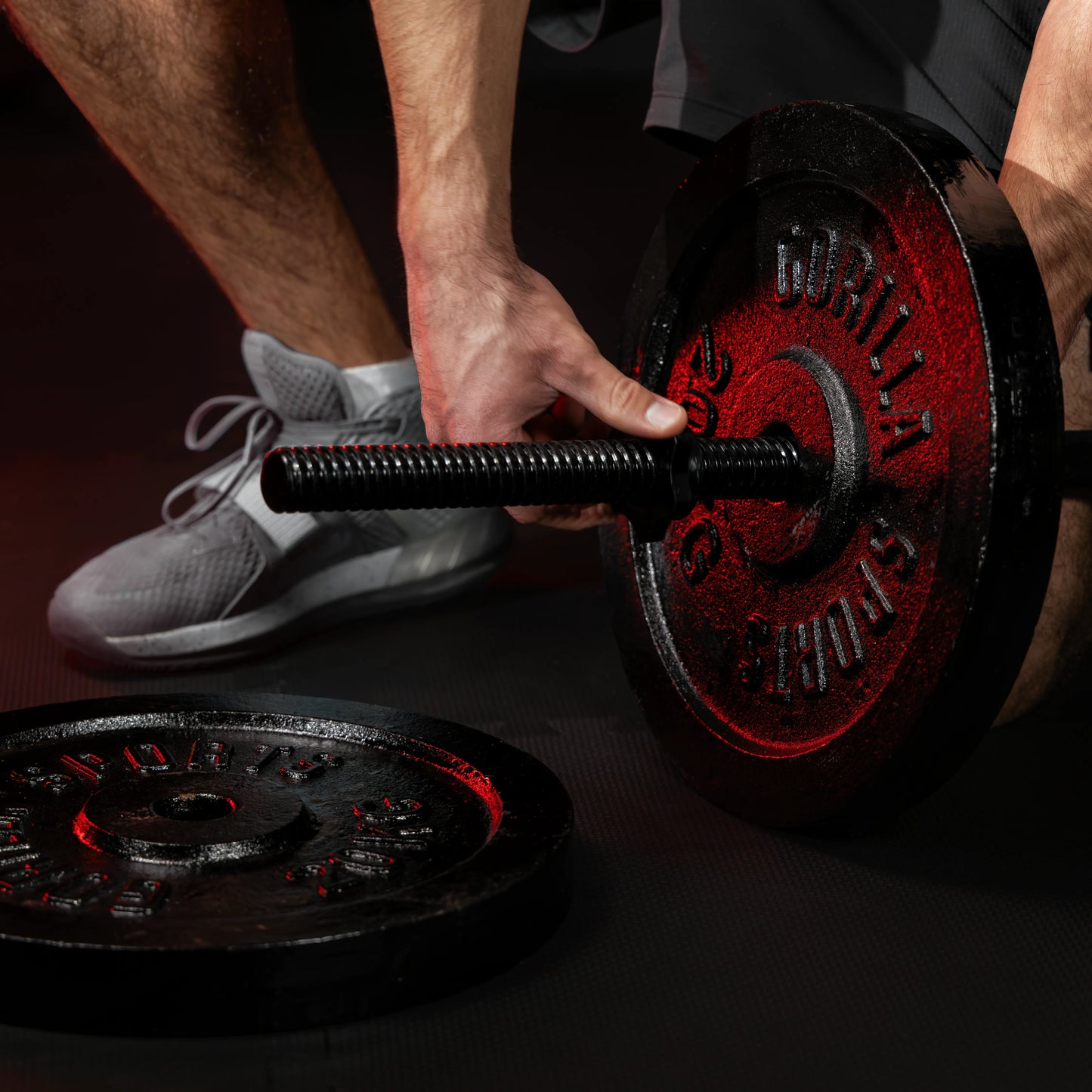 Hantelscheibe Guss 30/31 mm 1,25-30 KG - Gorilla Sports DE