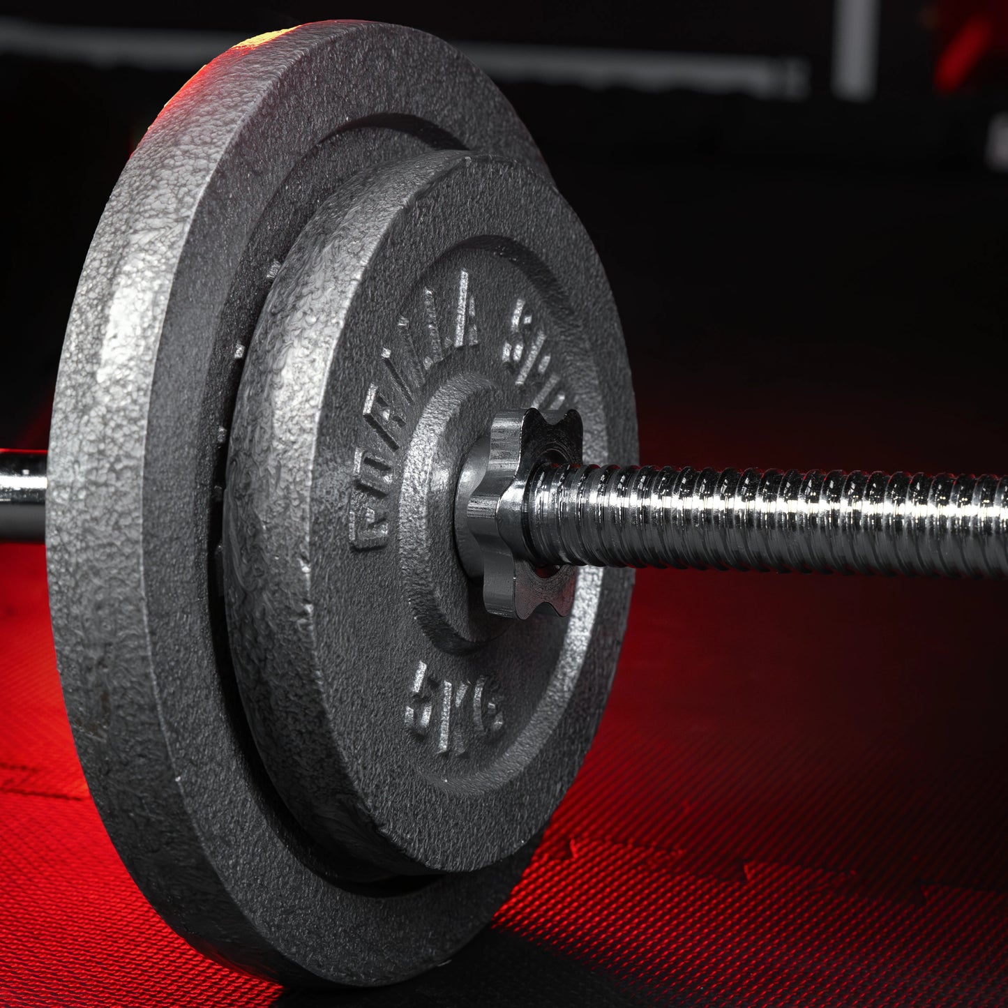 Hantelscheibe Guss 30/31 mm 1,25-30 KG - Gorilla Sports DE