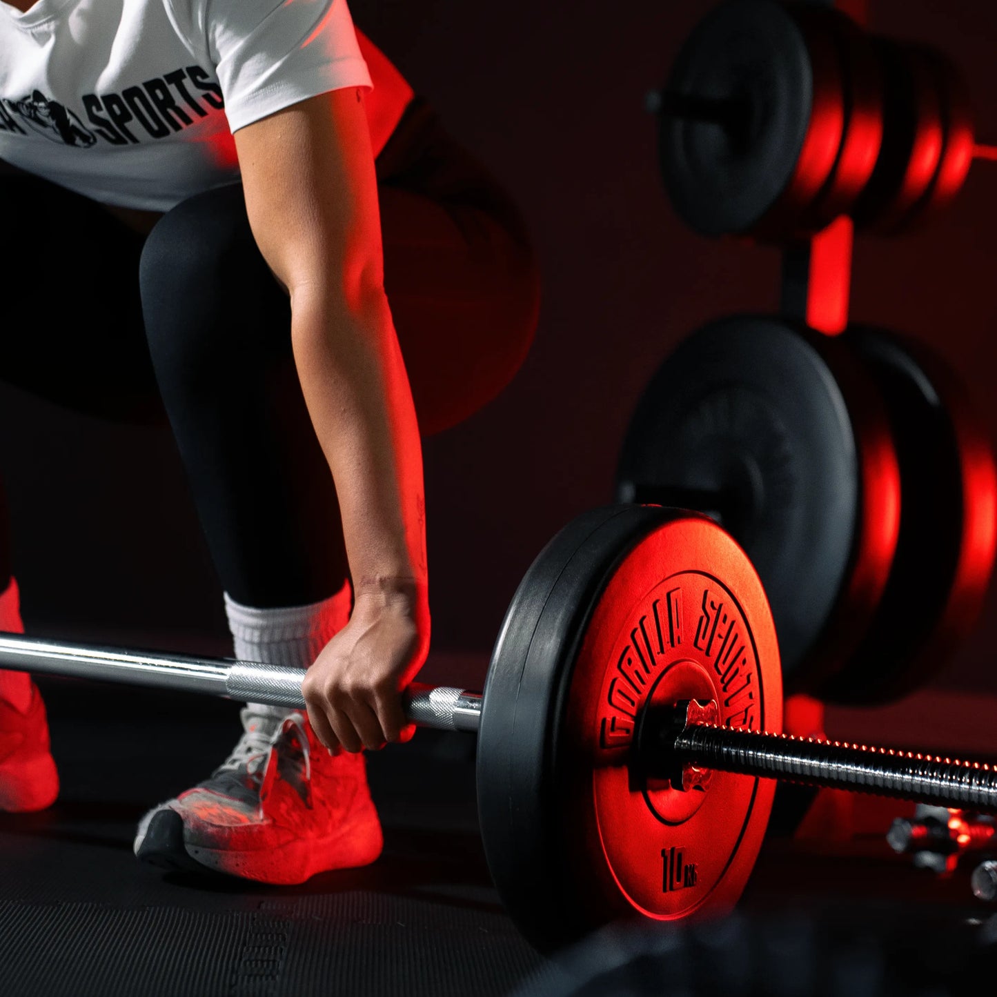 Hantelscheibe 30/31 mm Kunststoff 1,25-15 KG - Gorilla Sports DE