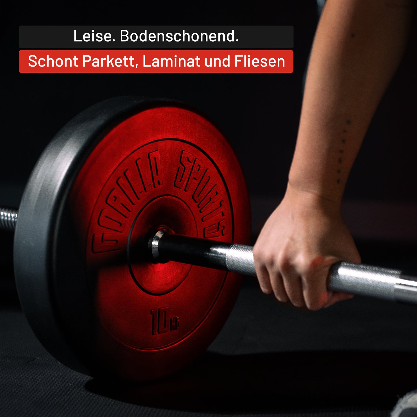 Hantelscheibe 30/31 mm Kunststoff 1,25-15 KG