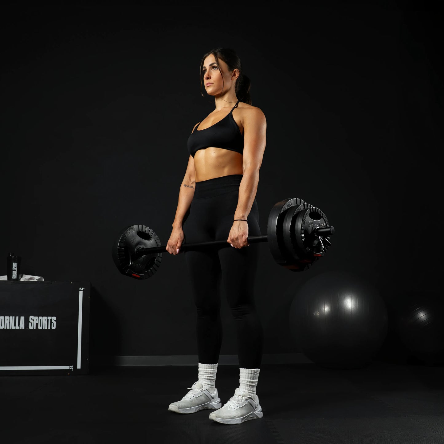 Hantelscheibe 30/31 mm Kunststoff Gripper 1,25-15 KG - Gorilla Sports DE