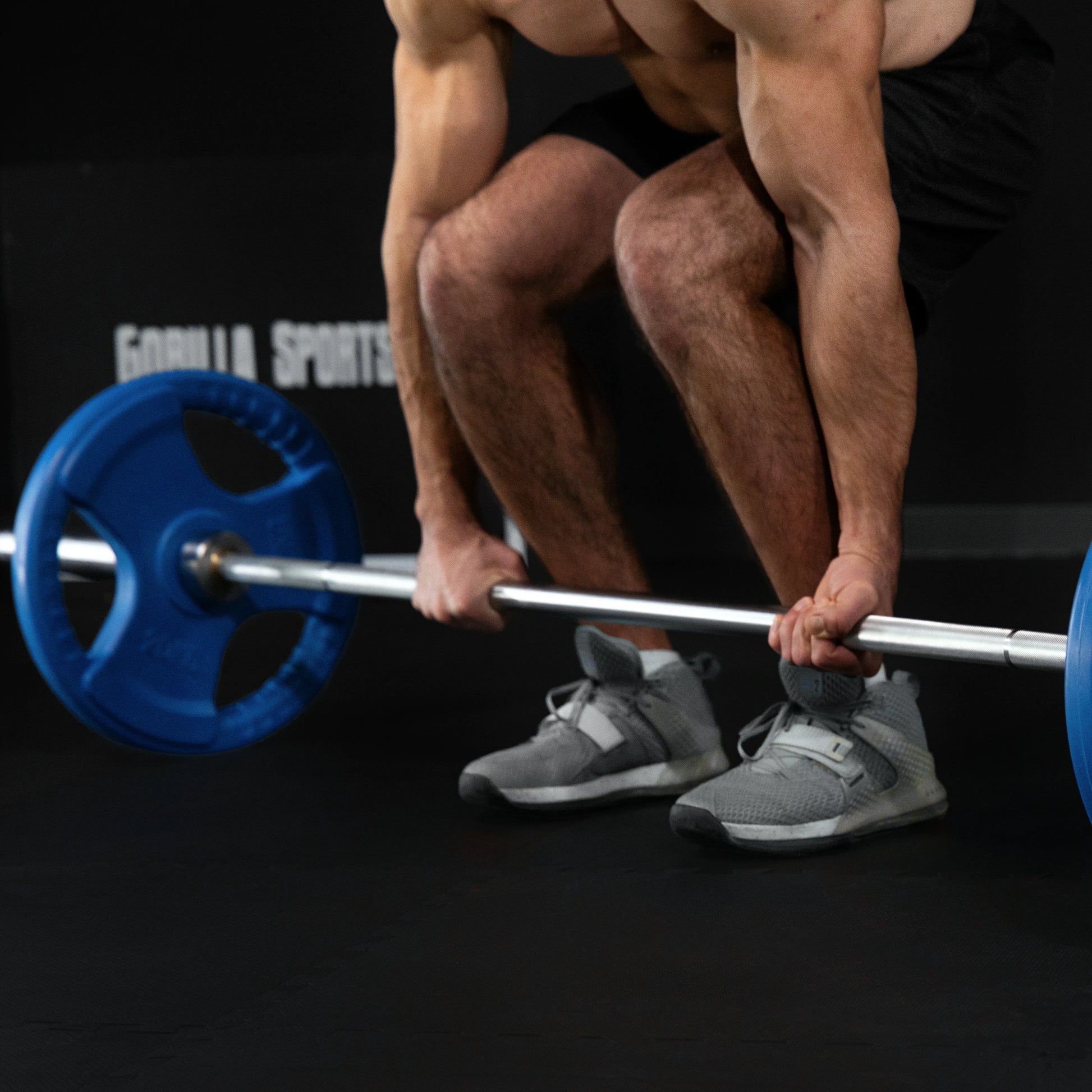 Hantelscheibe 50/51mm Olympia Gummi Gripper 1,25-25 KG - Gorilla Sports DE