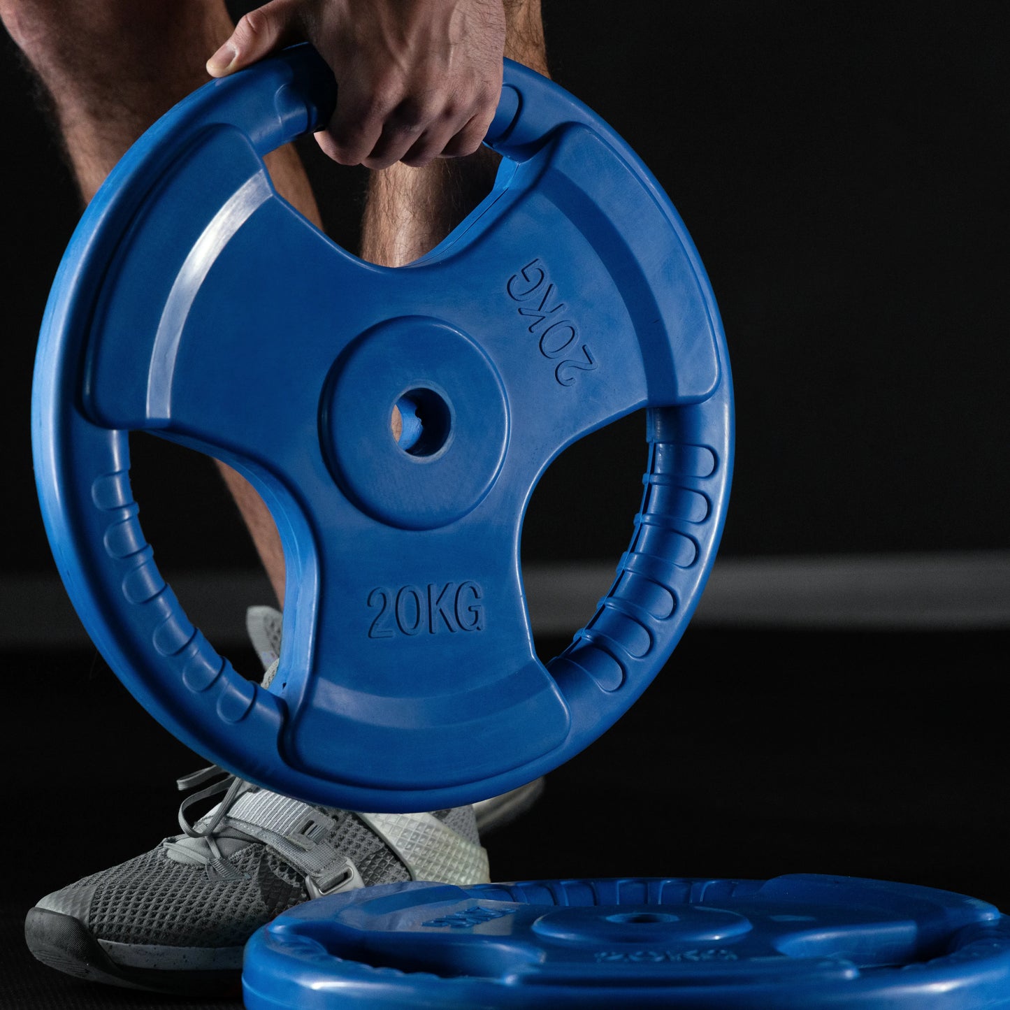 Hantelscheibe 30/31 mm Gummi Gripper 1,25-25 KG