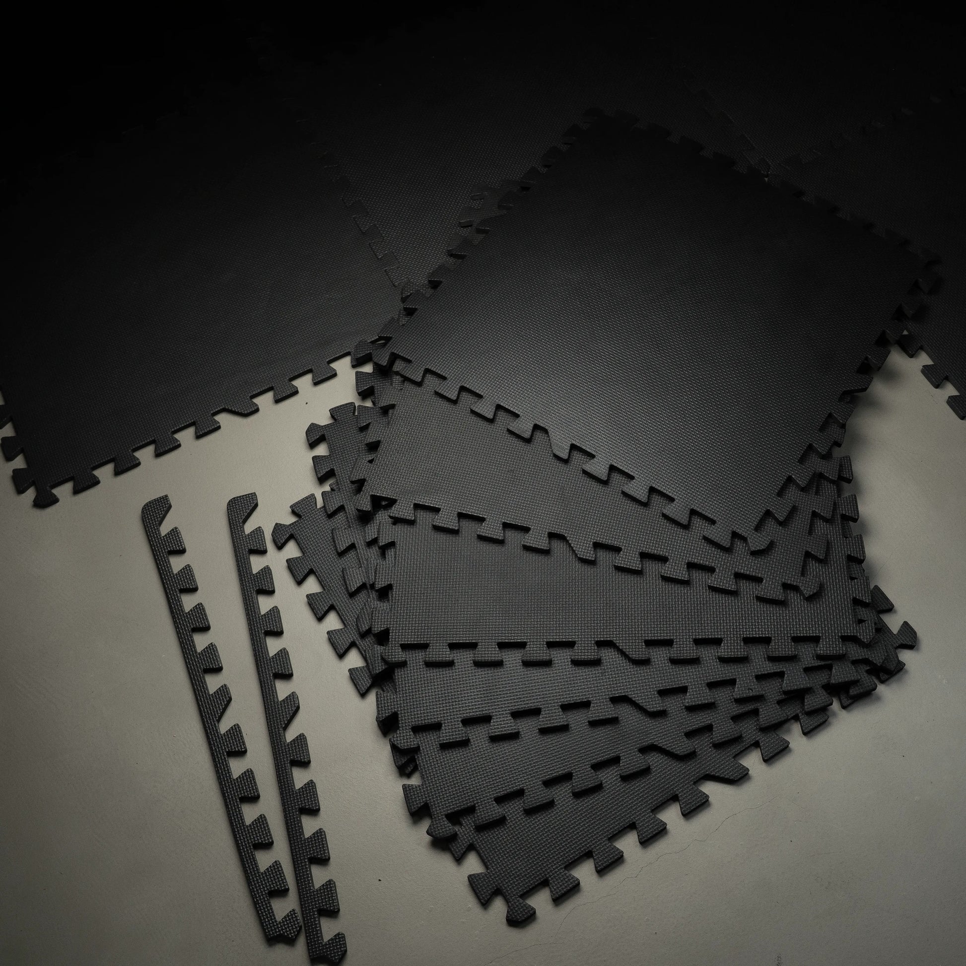 Schutzmattenset mit 6 Teilen + Endstücken - Gorilla Sports DE