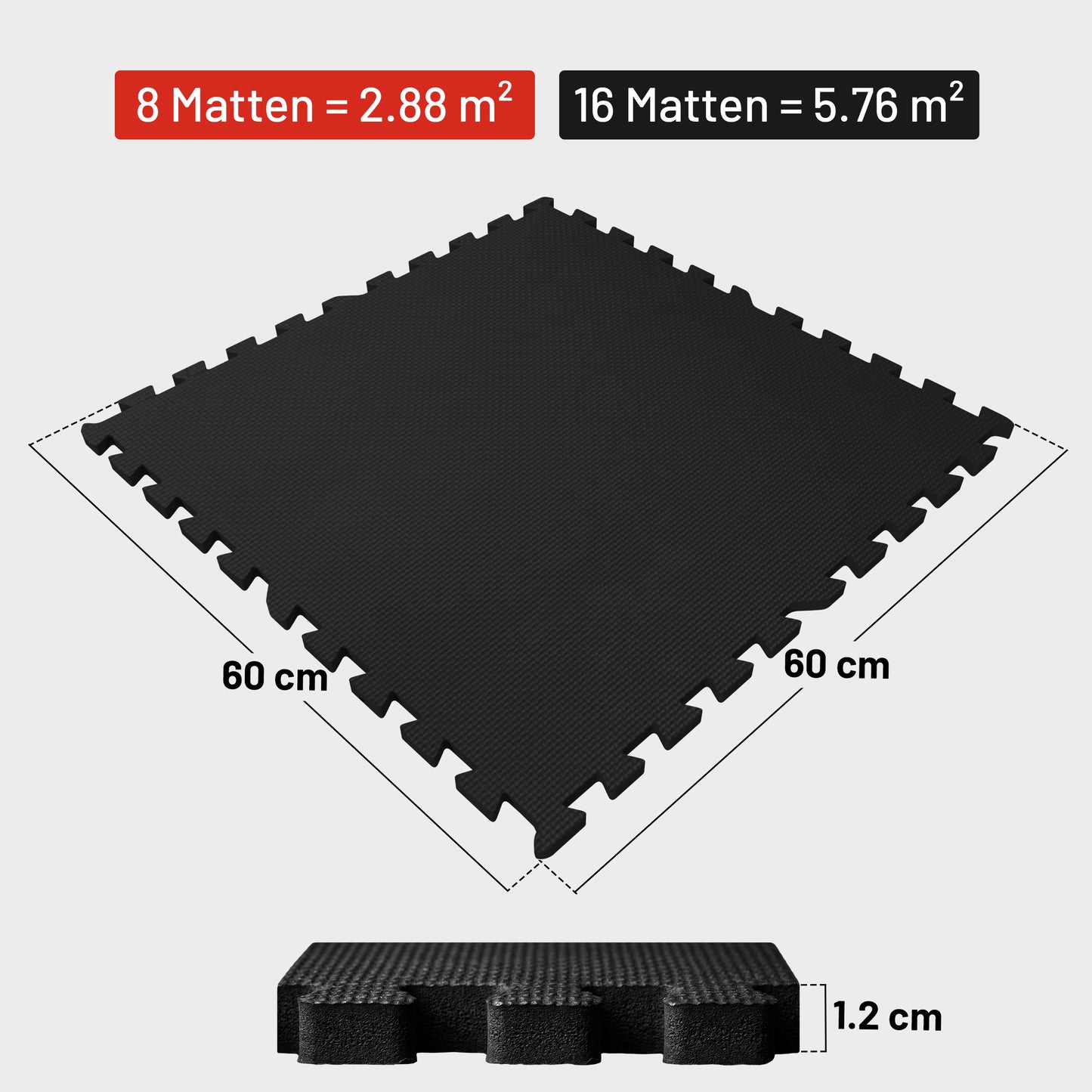 Schutzmattenset 16 Matten