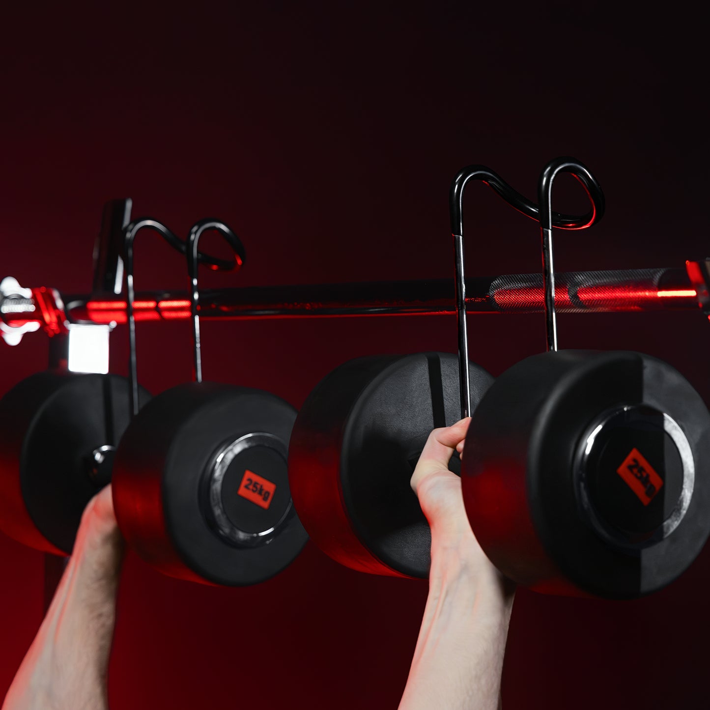 Kurzhantel Gummi PRO 2,5 - 50 kg