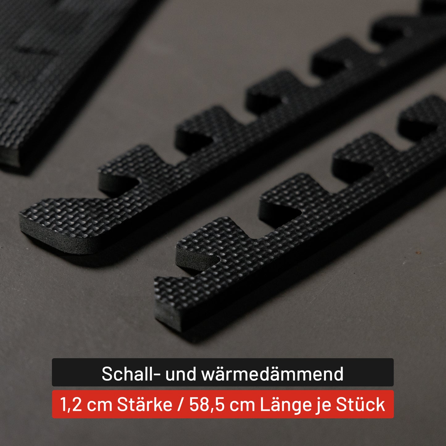 Bodenschutzmatten Endstücke mit 8 Teilen