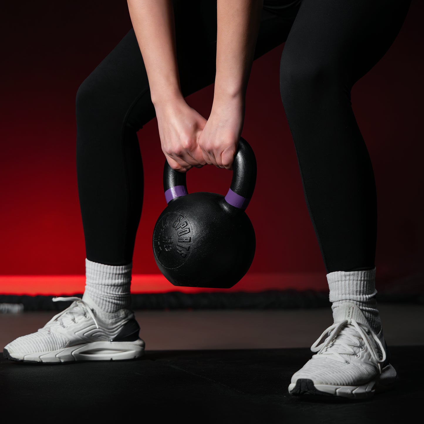 Kettlebell aus Gusseisen mit Farbmarkierung 4 - 32 kg