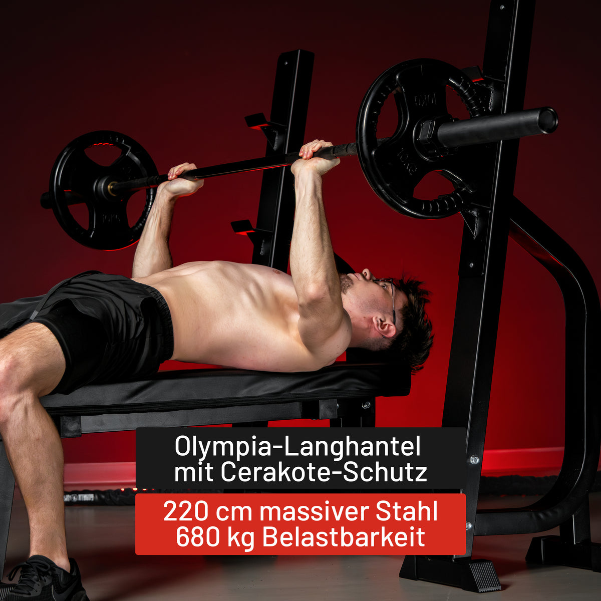 Langhantel Olympia Cerakote 220 cm