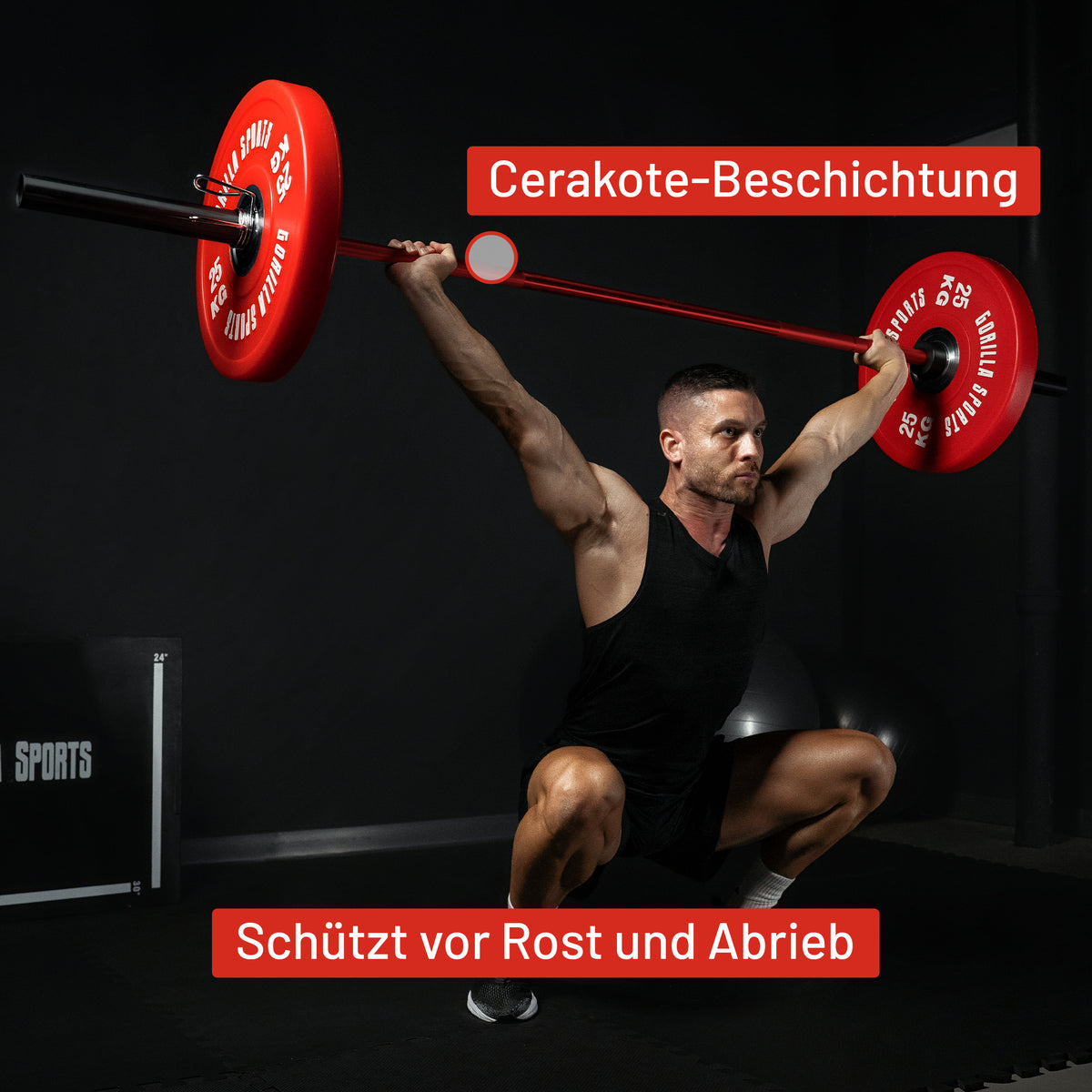 Langhantel Olympia Cerakote 220 cm