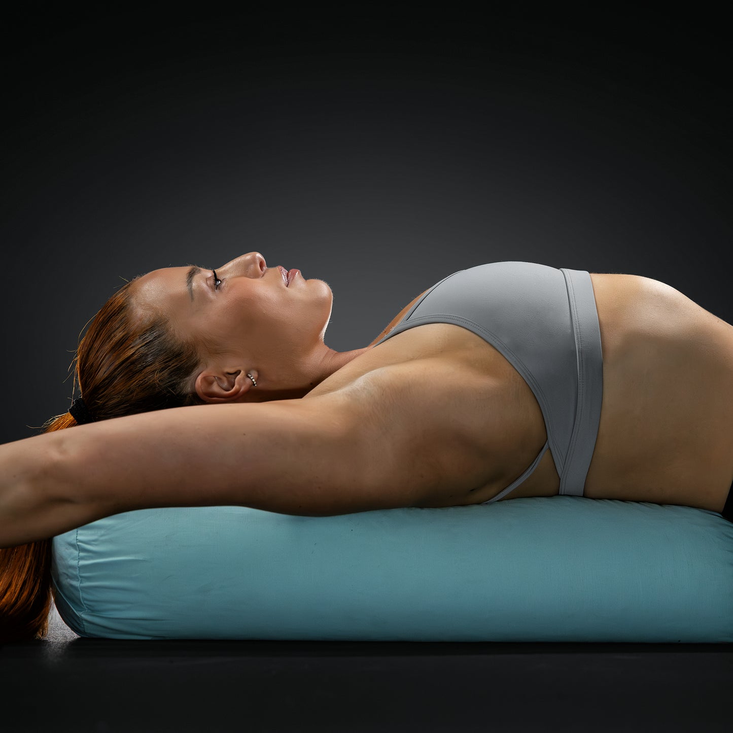 Yogabolster 65 cm Länge und 20 cm Sitzhöhe