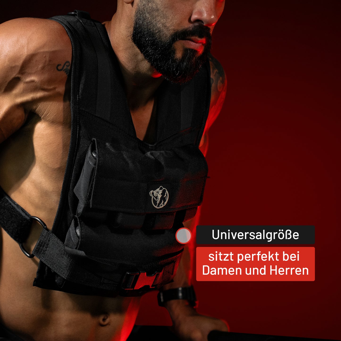 Gewichtsweste - Verstellbar 10/20/30 kg