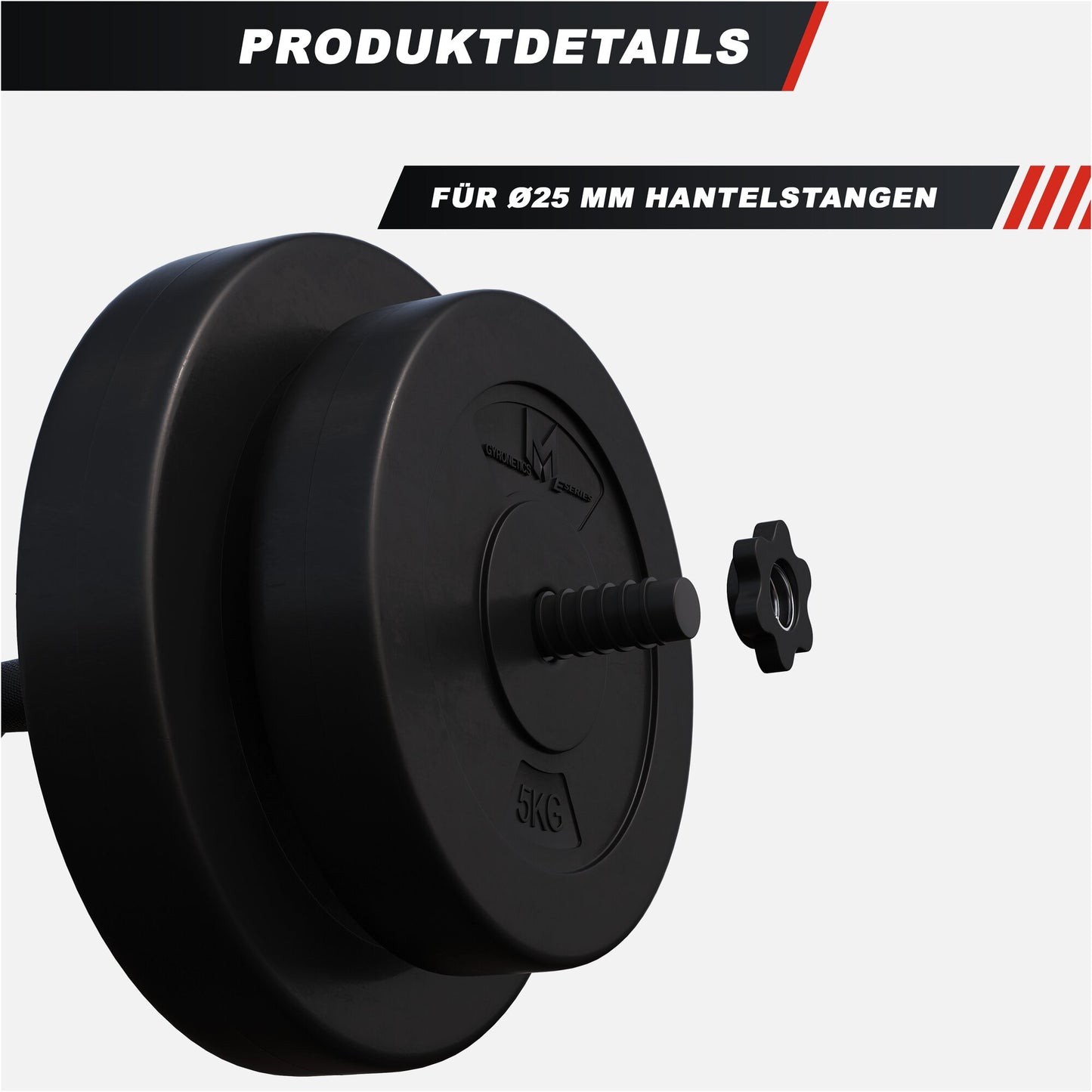 E-Series Hantelscheibenset 25mm 30 kg