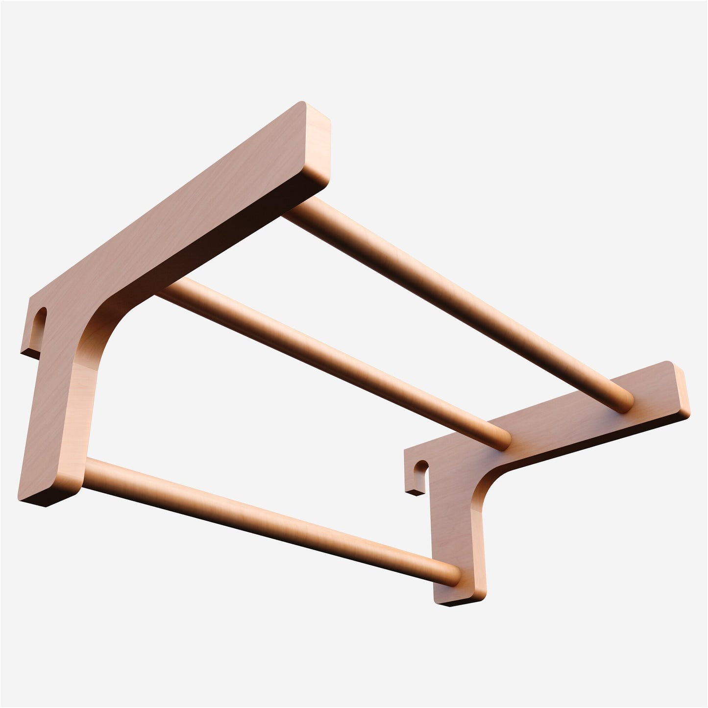 Klimmzugstange für Sprossenwand abnehmbar