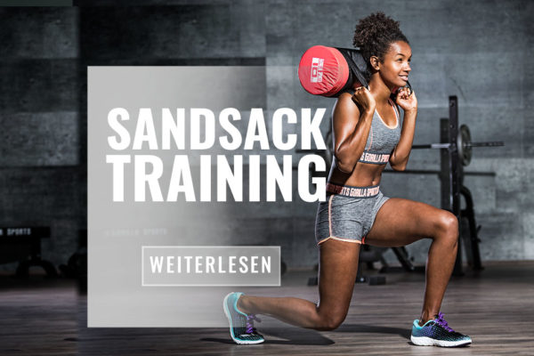 Ganzkörper-Workout mit Sandsack Training