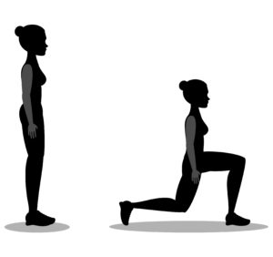 Lunges (rechts / links)