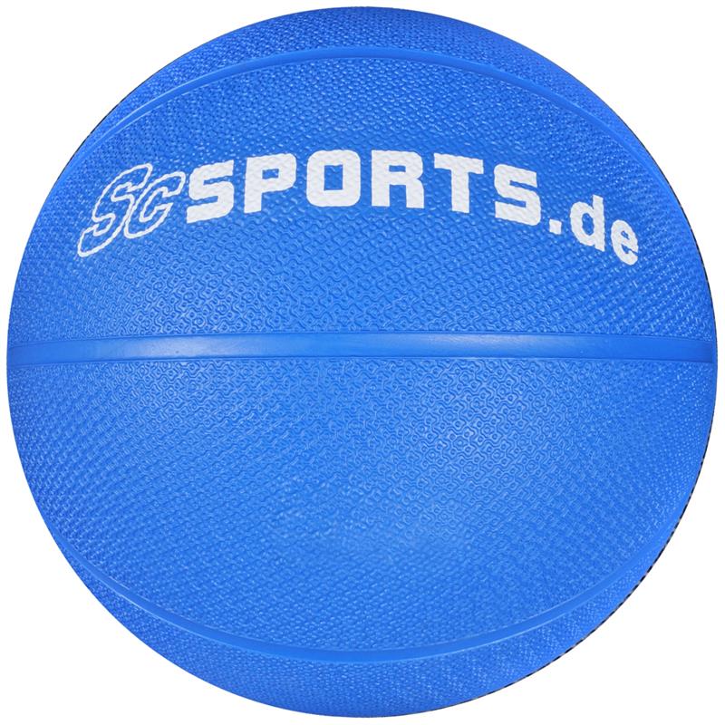 ScSPORTS Medizinball blau 6 kg
