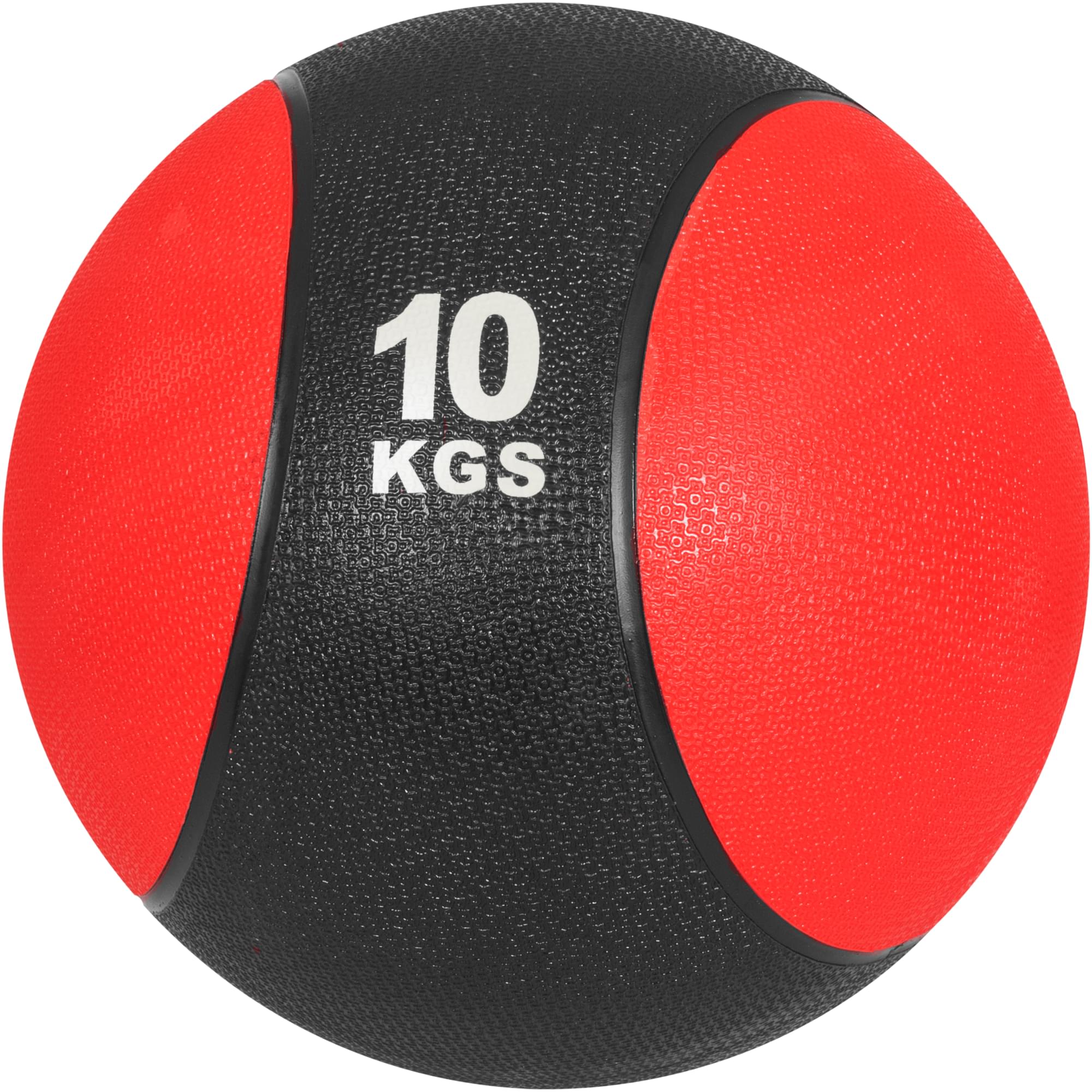 Medizinball aus Gummi Rot 10 kg