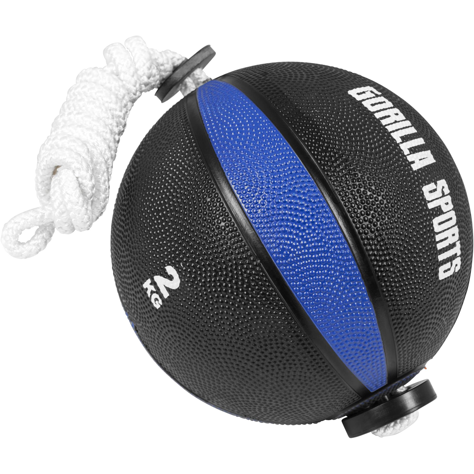 Tornado Ball Medizinball mit Seil 2 kg